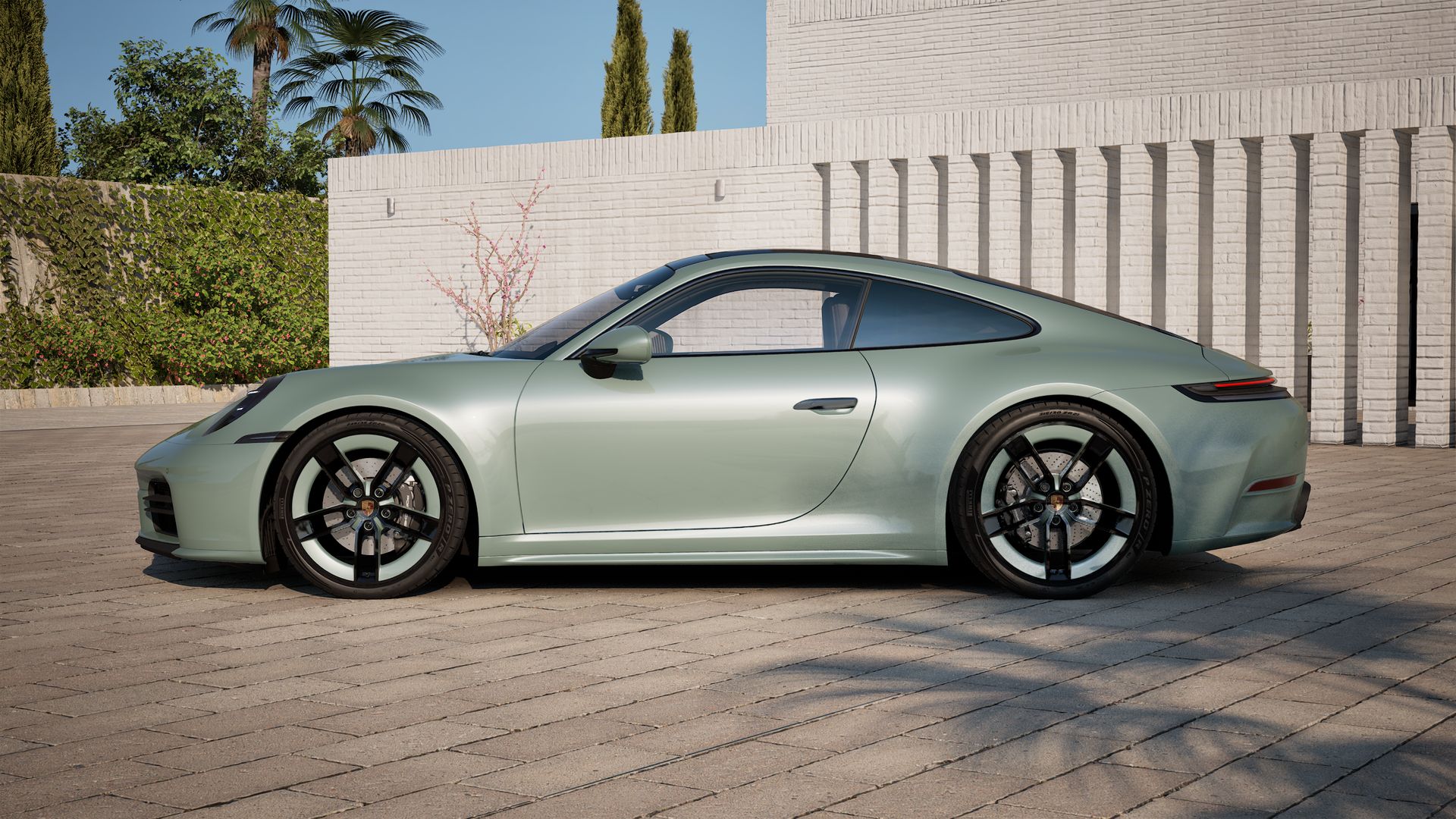 911 Carrera vista lateral