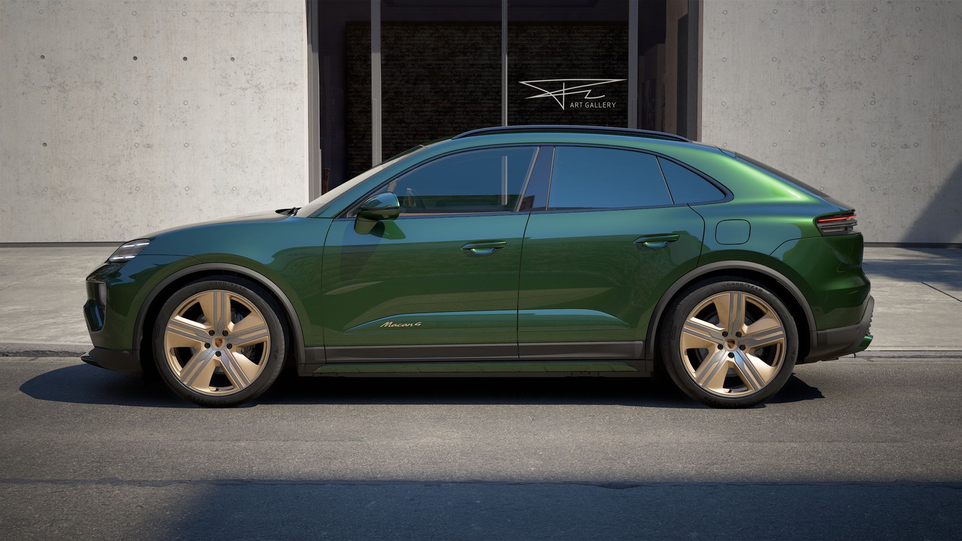 Macan 4 side view