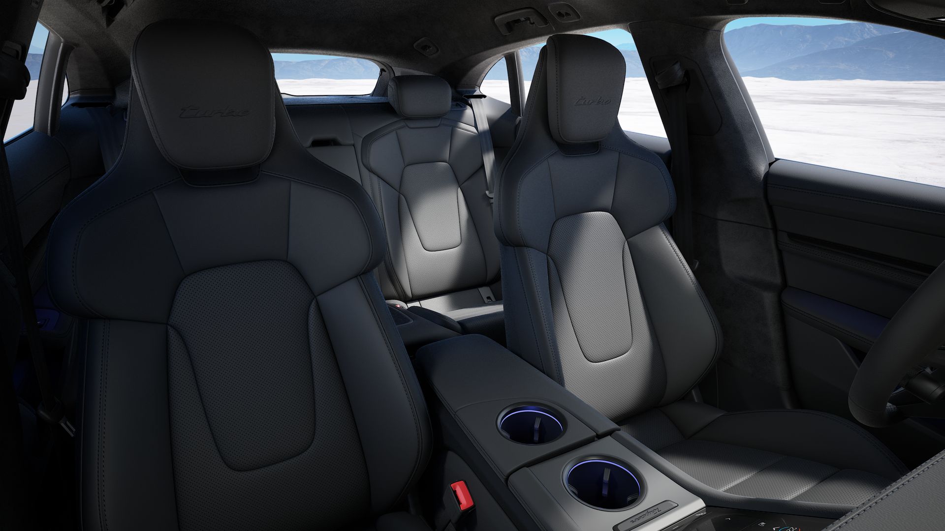 Taycan Turbo Cross Turismo interior view