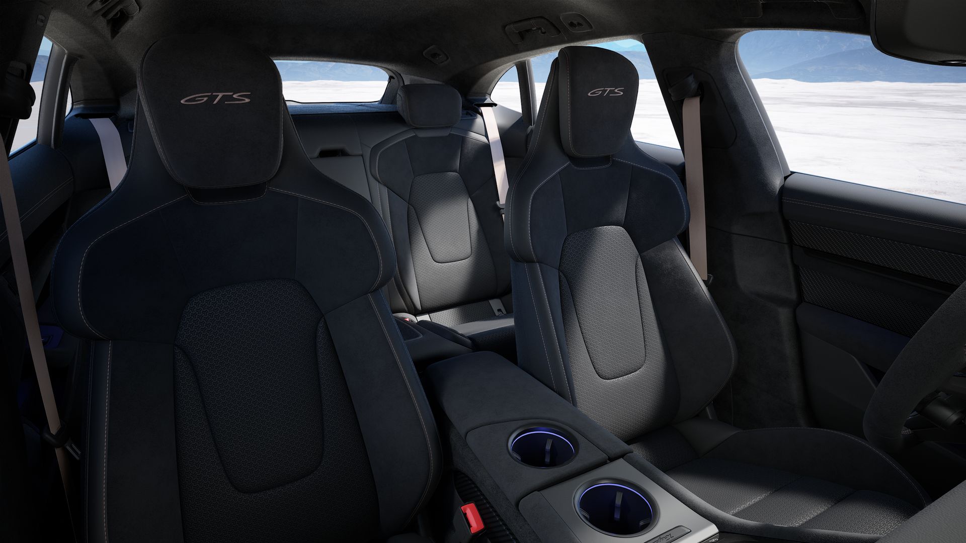 Taycan GTS Sport Turismo interior view