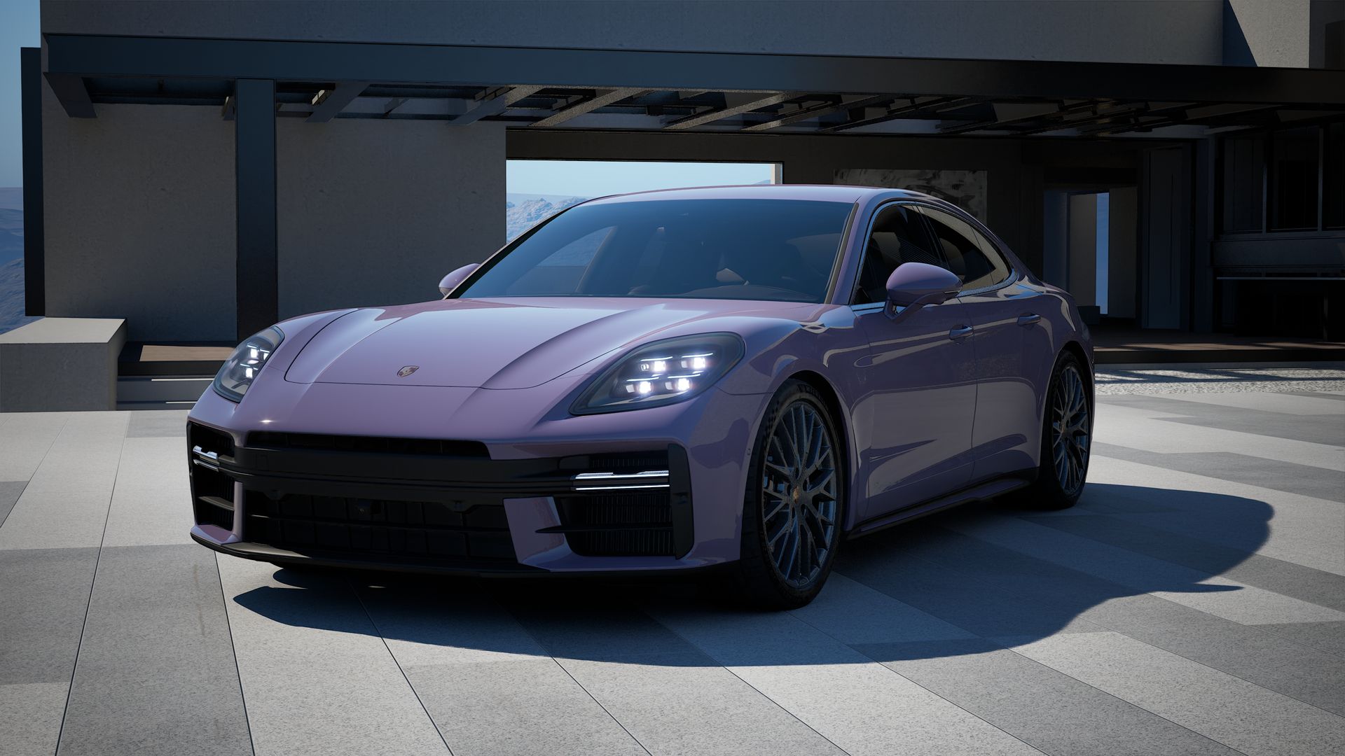 Panamera front view