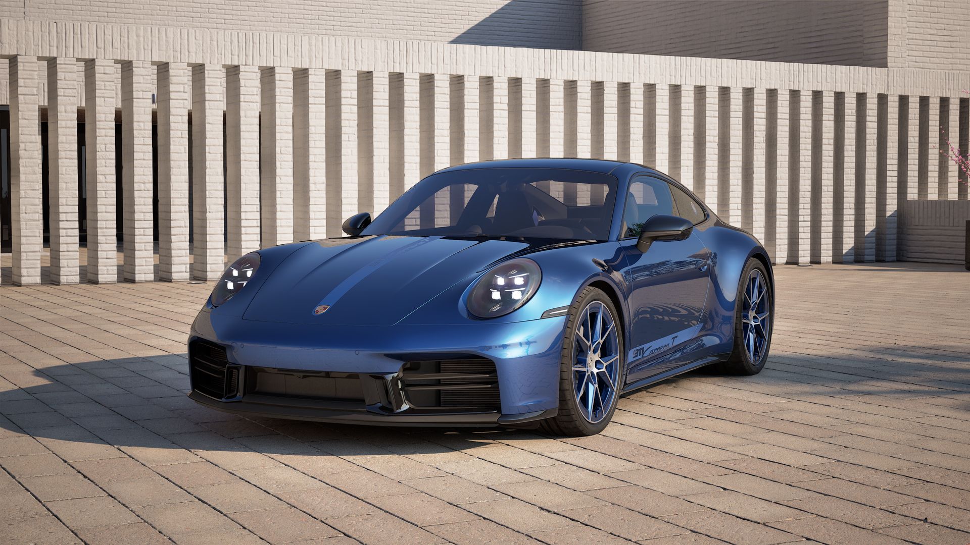 911 Carrera T front view