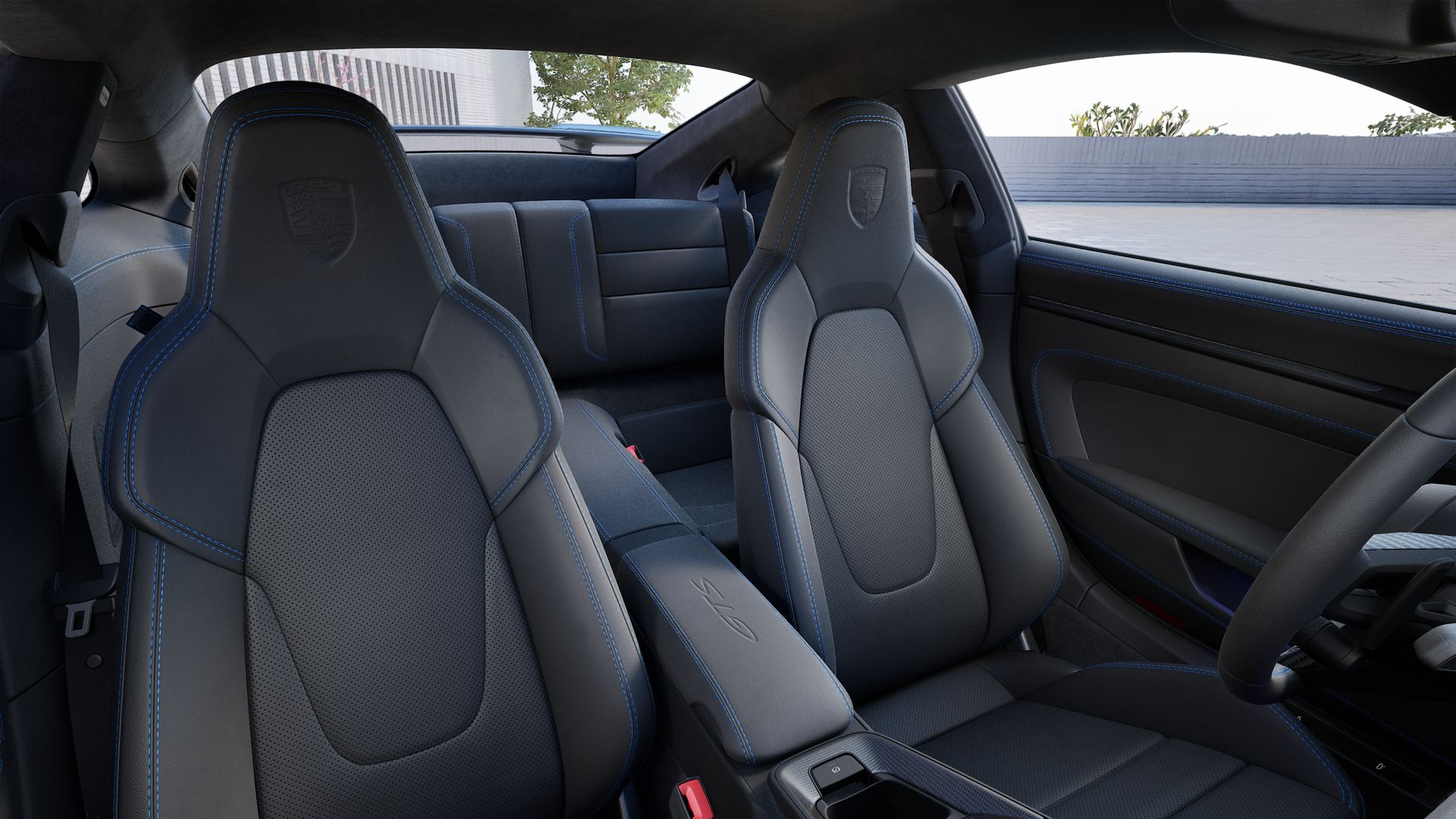 911 Carrera GTS interior view
