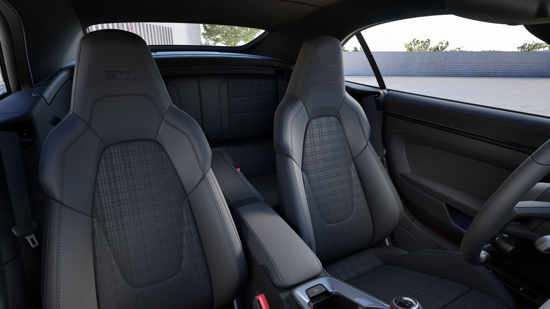 911 Carrera T Cabriolet interior view