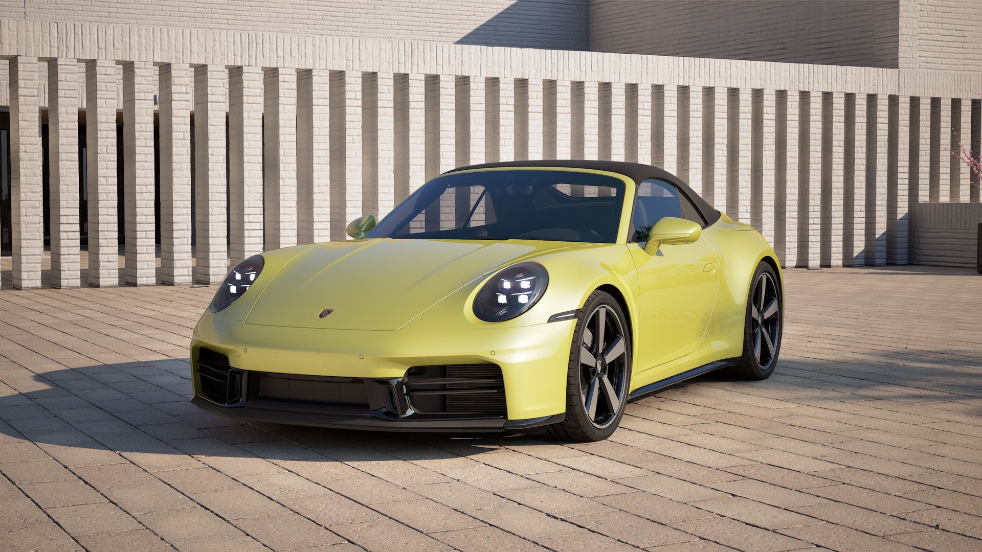 911 Carrera Cabriolet front view