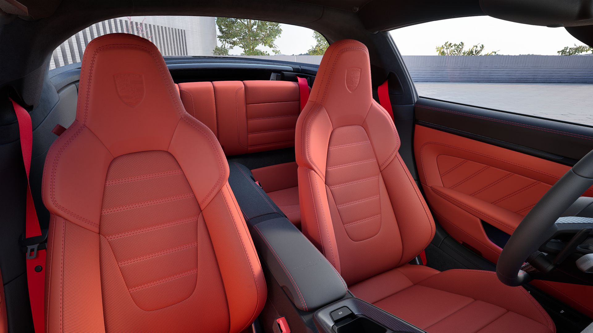 911 Targa 4S interior view