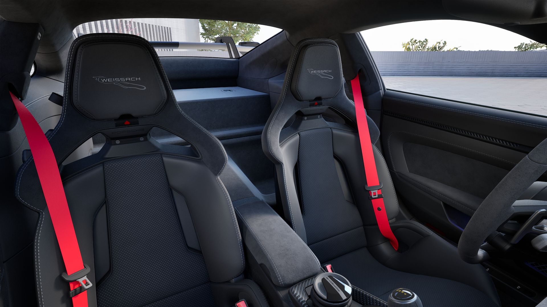 911 GT3 interior view