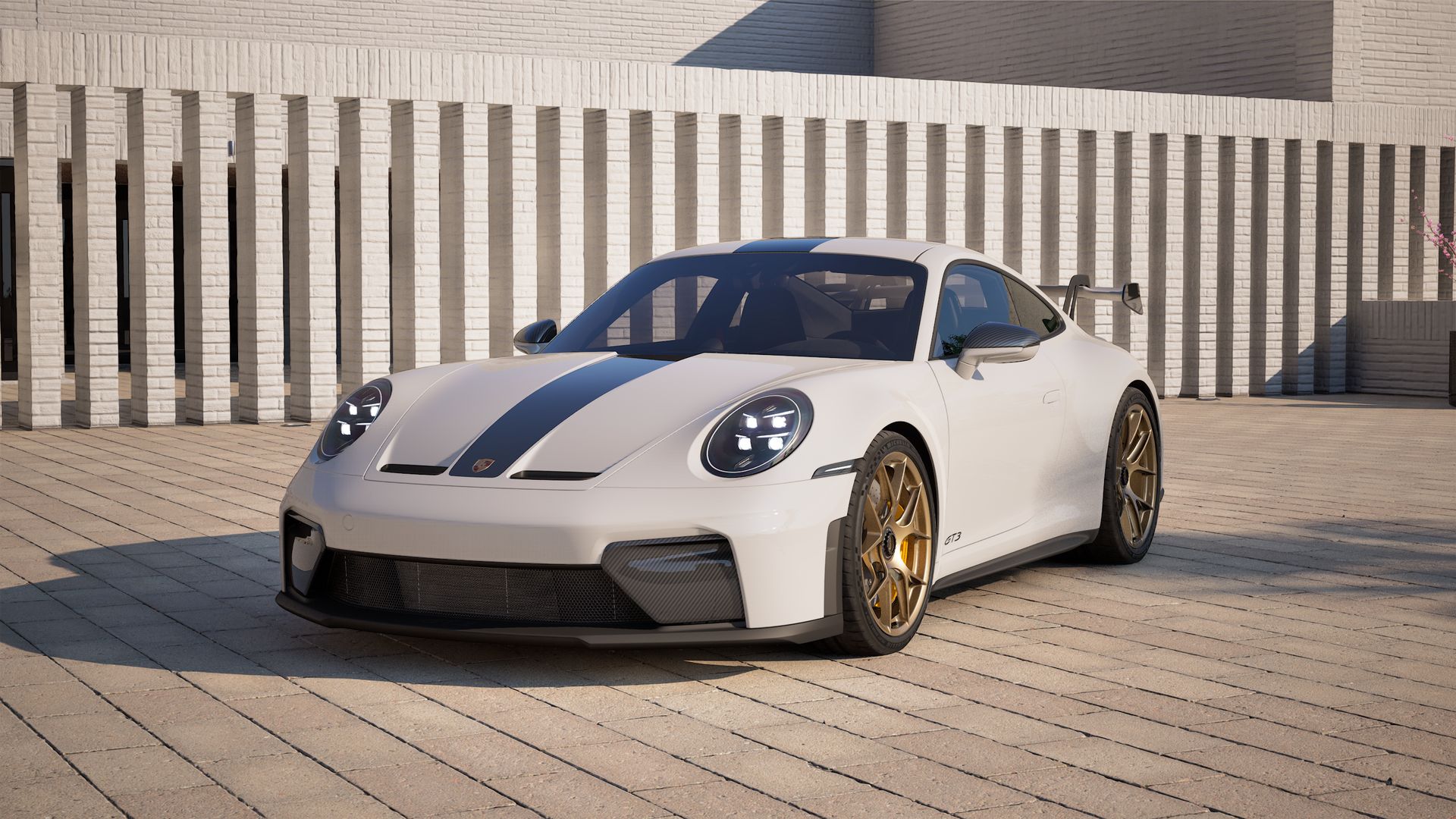 911 GT3 front view