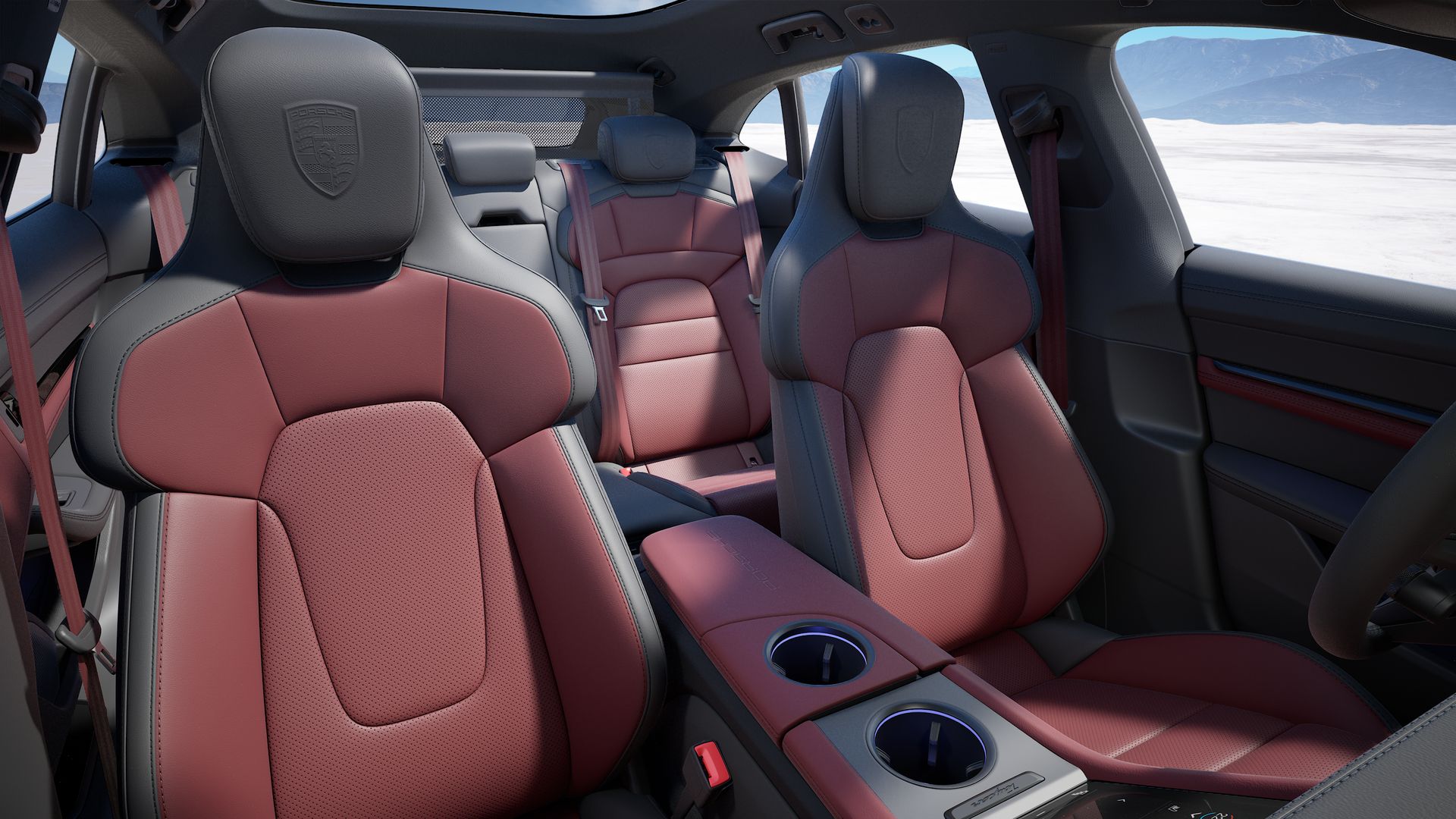 Taycan 4 Cross Turismo interior view