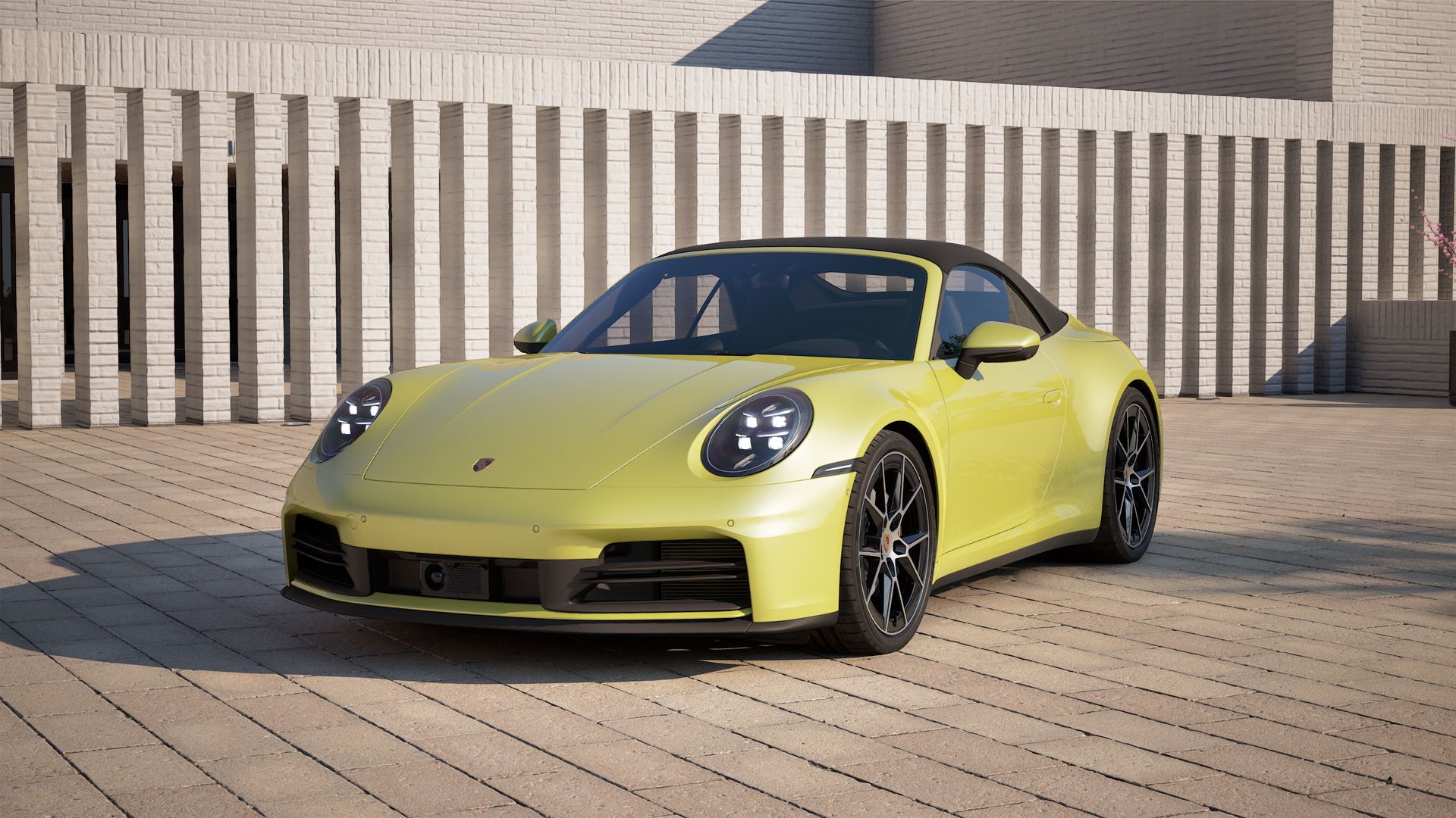 911 Carrera Cabriolet 前面図