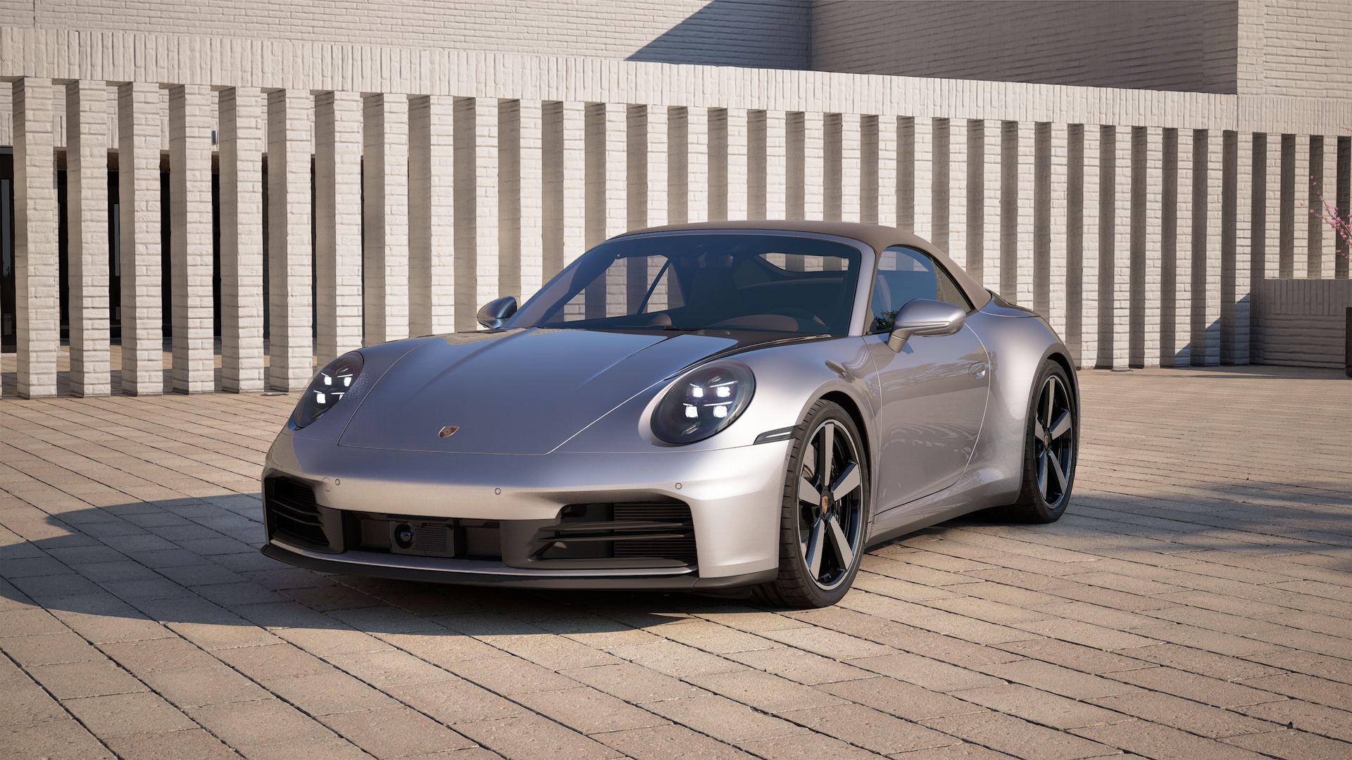 911 Carrera 4S Cabriolet 前面図