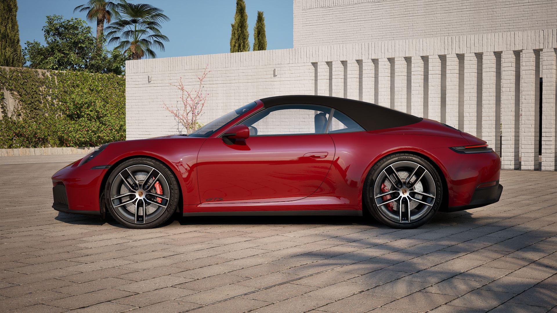 911 Carrera GTS Cabriolet 측면 뷰