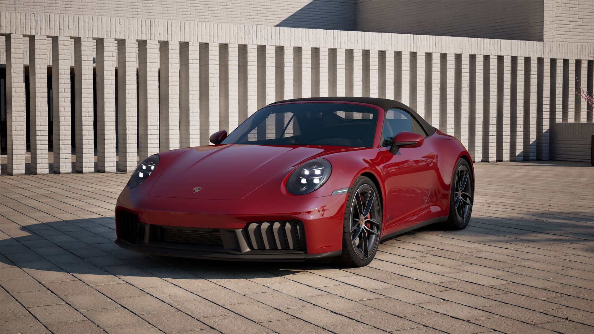 911 Carrera GTS Cabriolet 전면 뷰