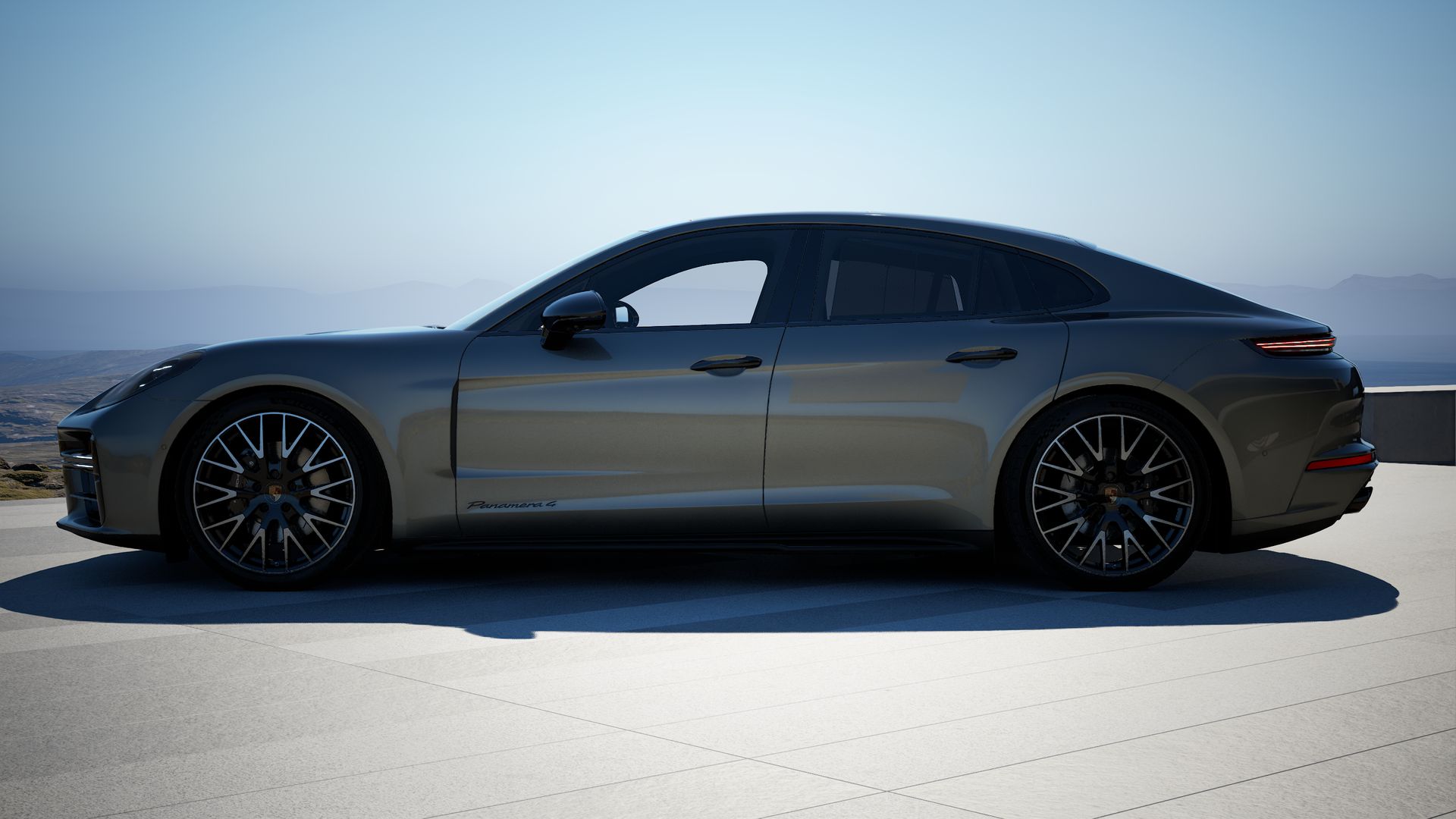 Panamera 4 측면 뷰