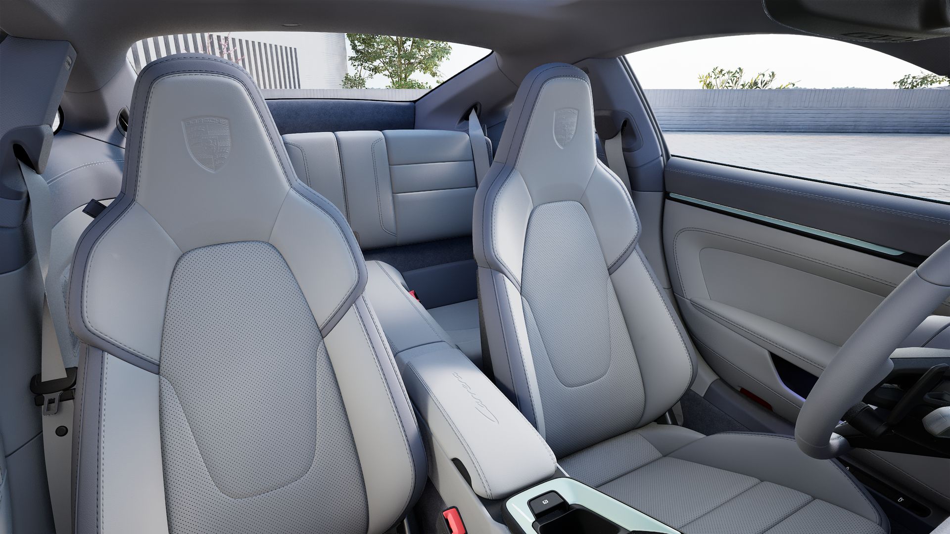 911 Carrera interior view