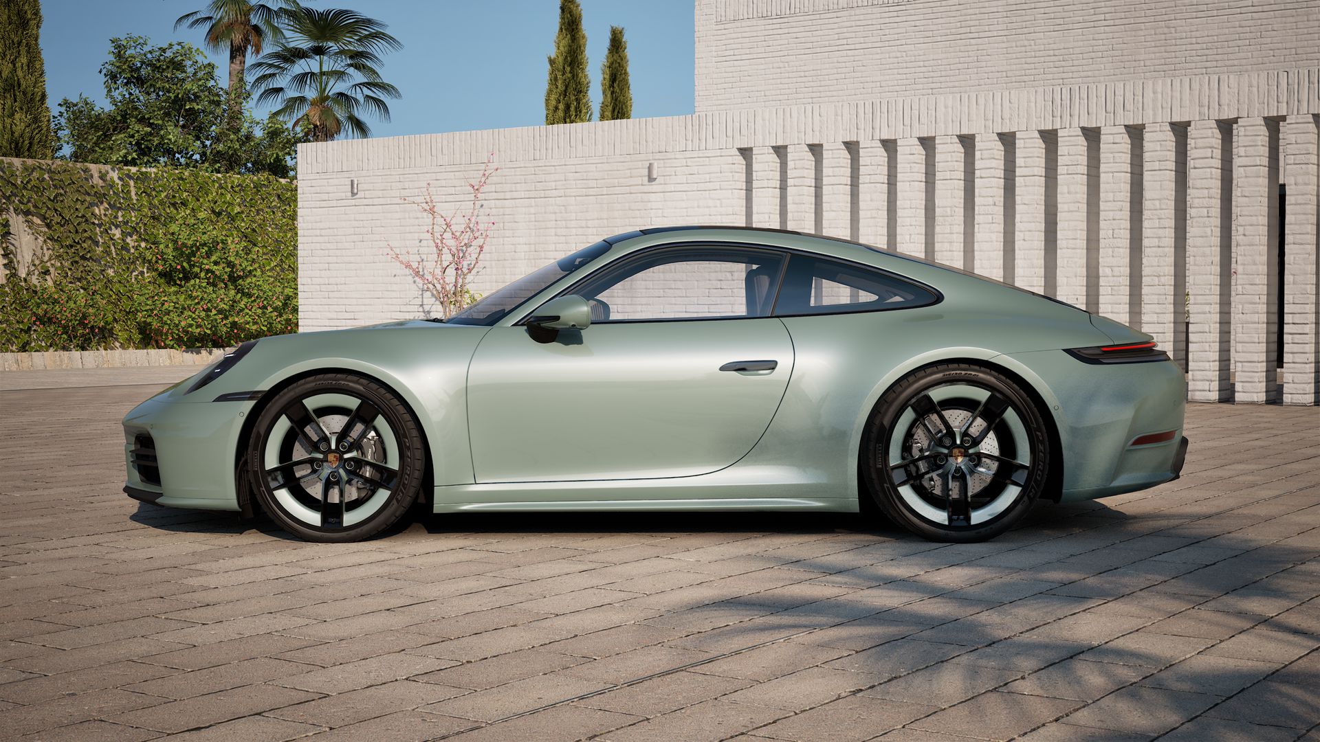 911 Carrera side view