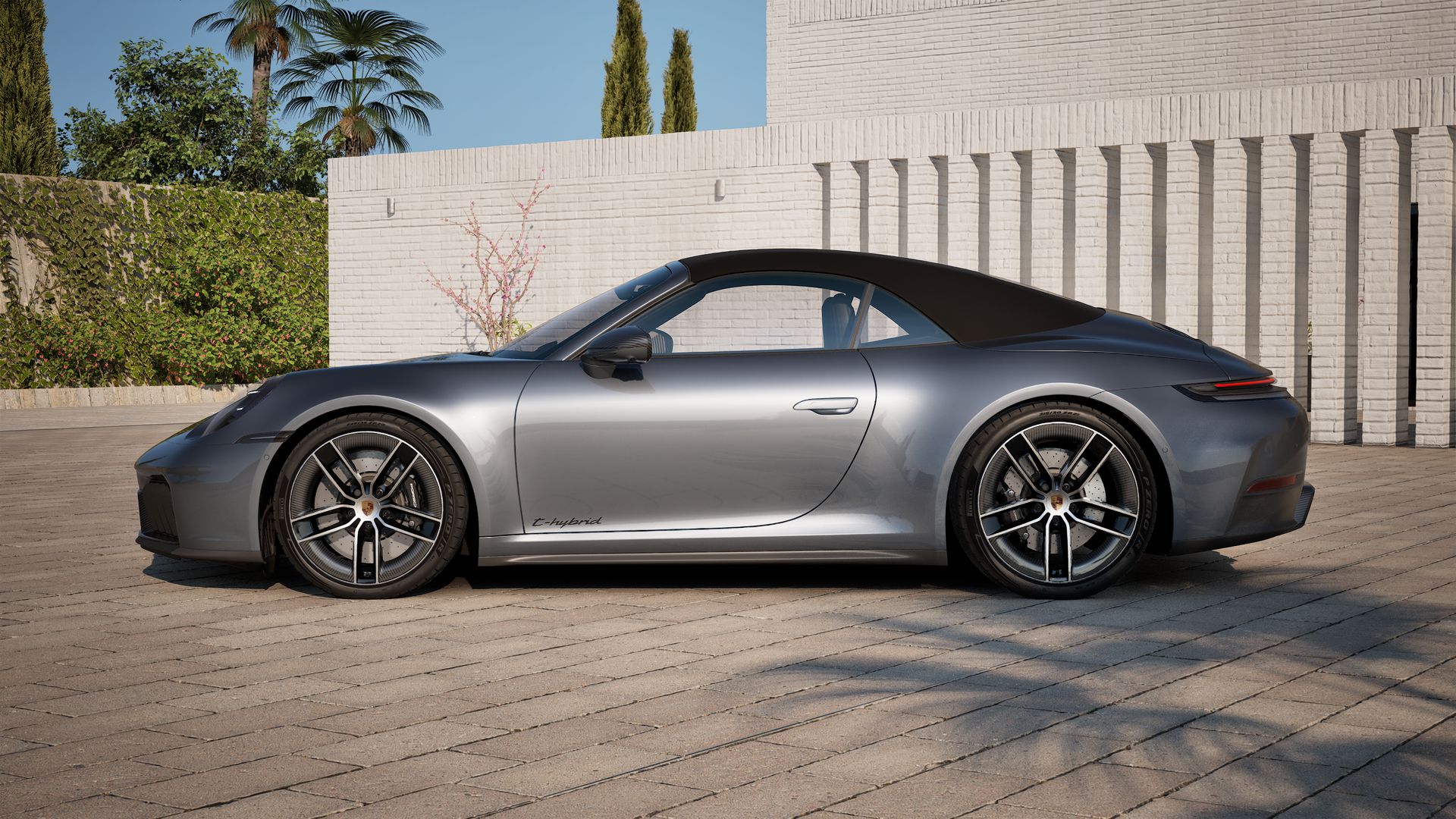 911 Carrera GTS Cabriolet side view