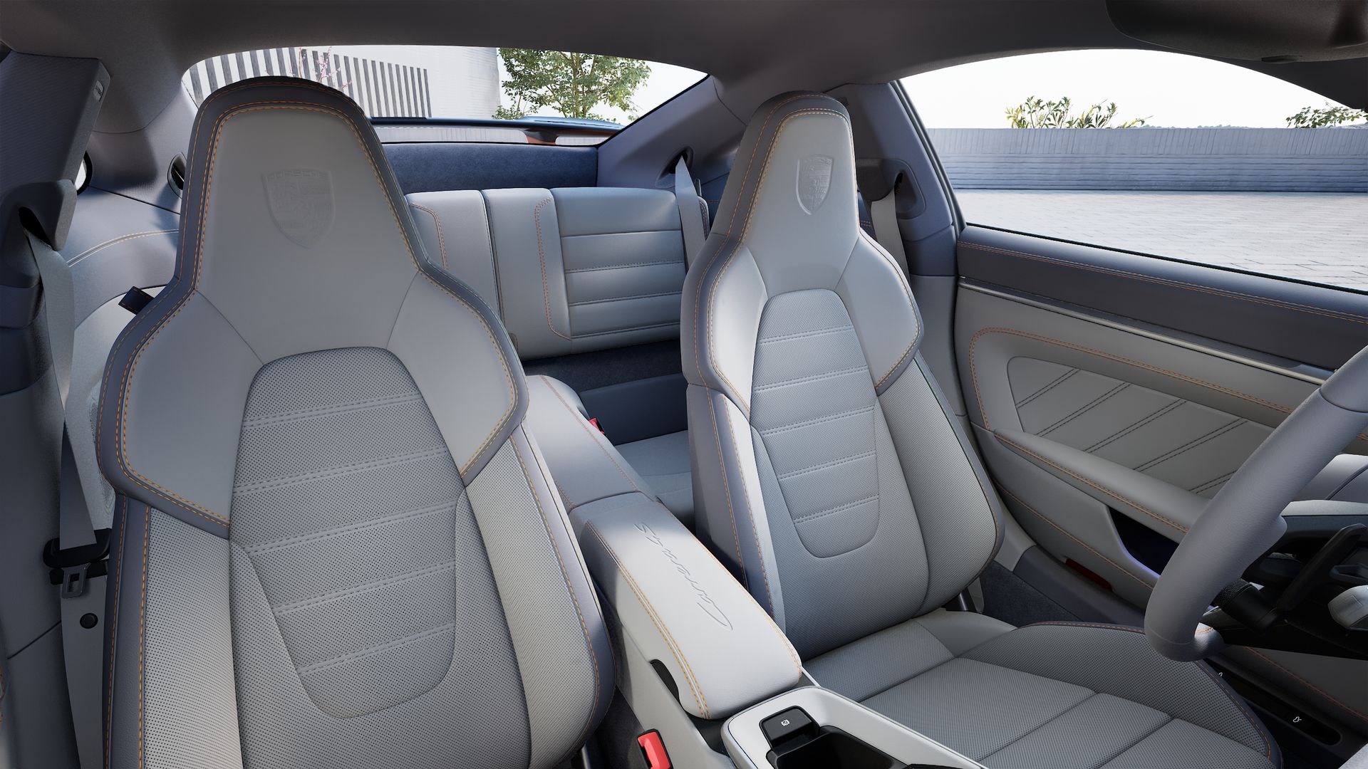 911 Carrera 4S interior view