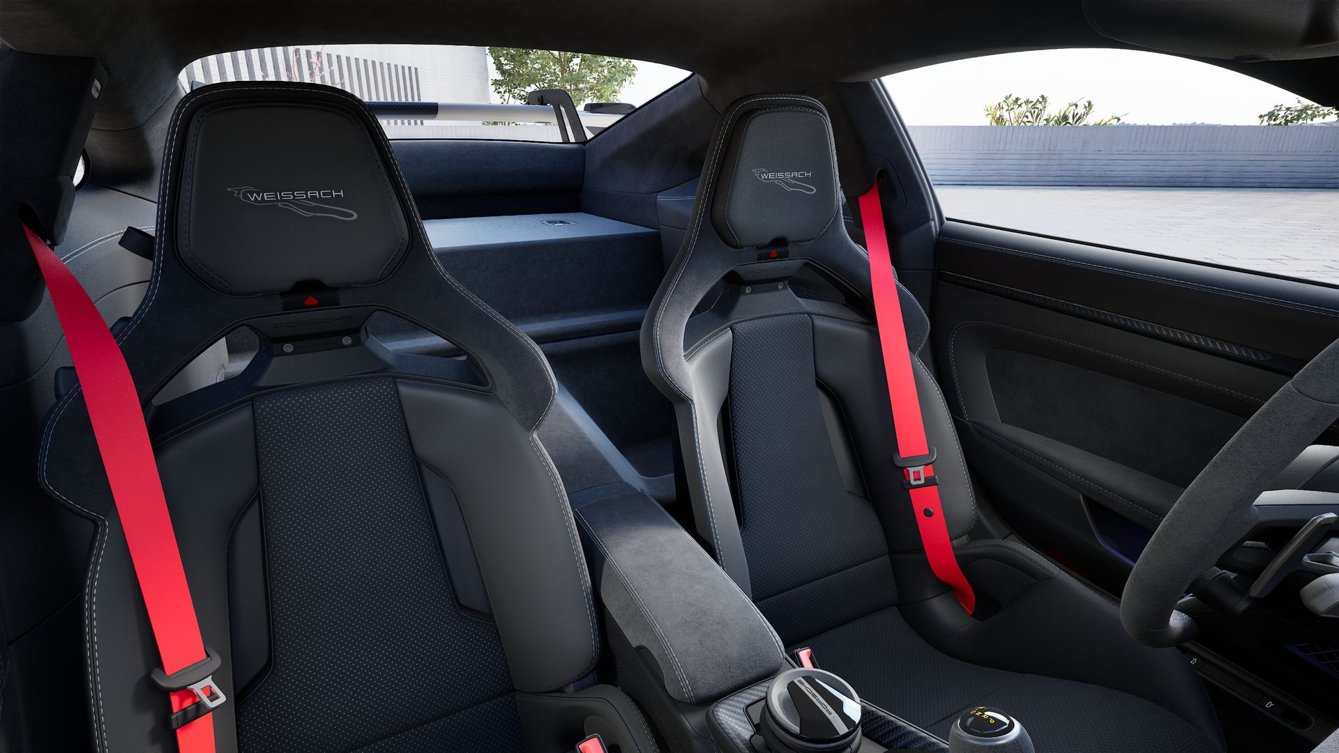 911 GT3 interior view