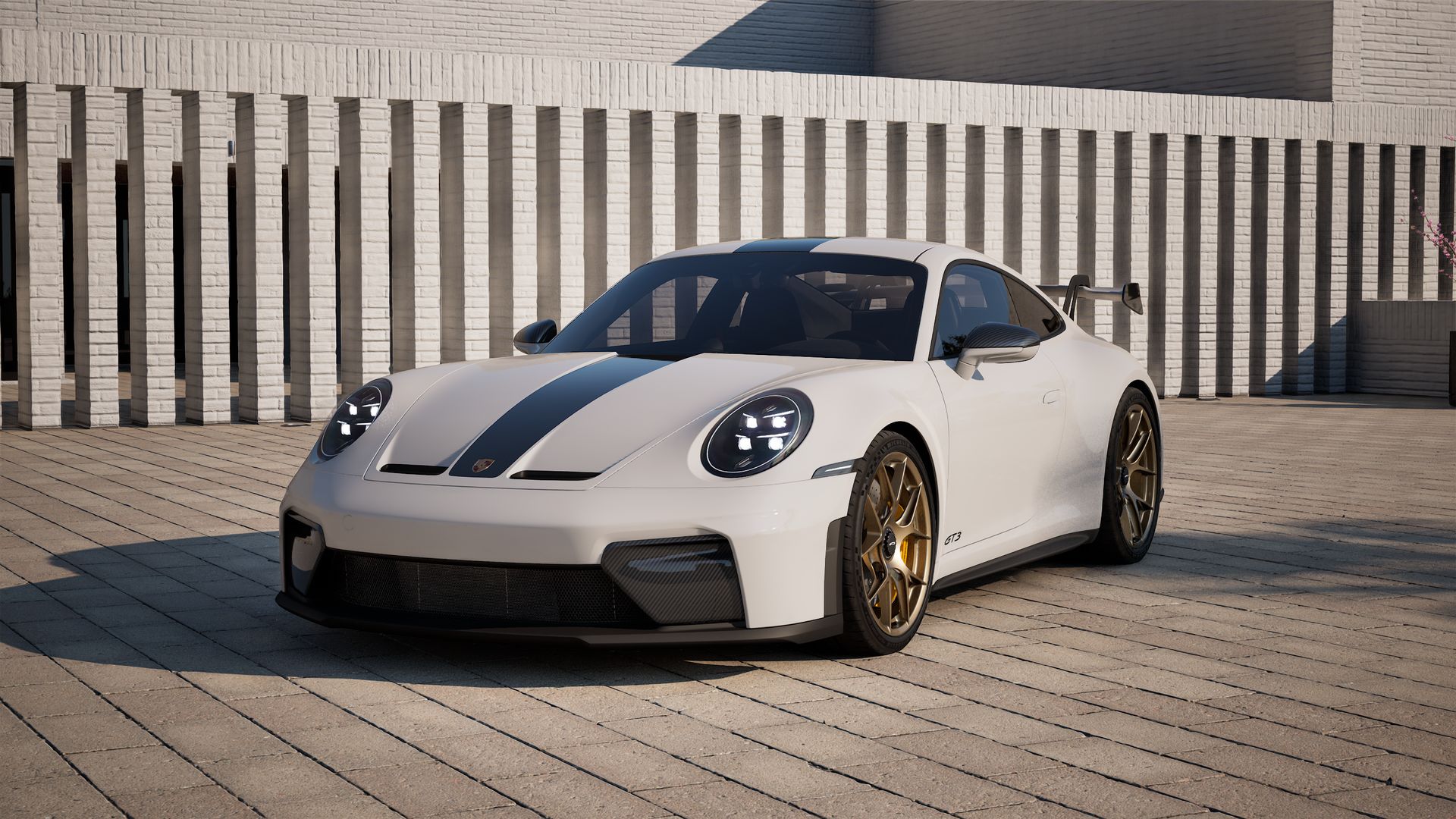 911 GT3 front view