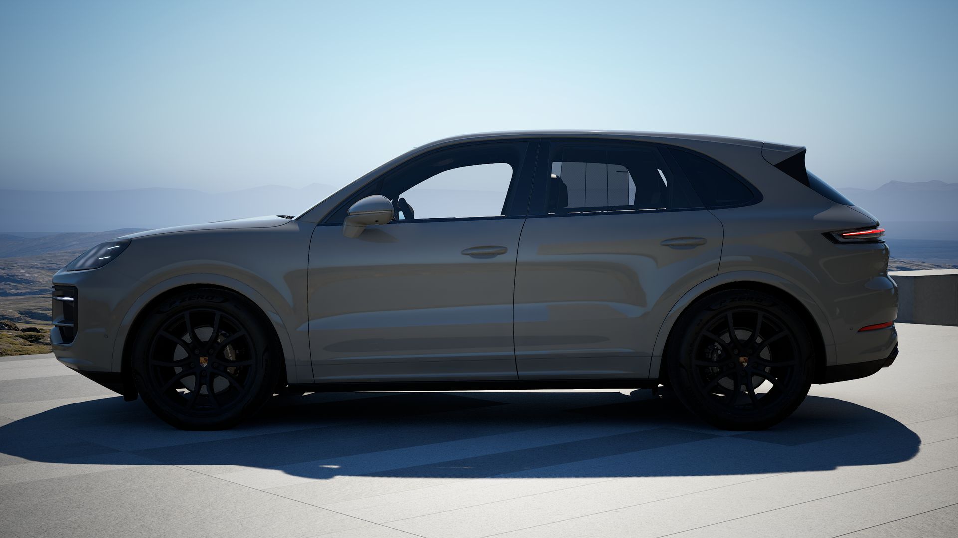 Cayenne side view
