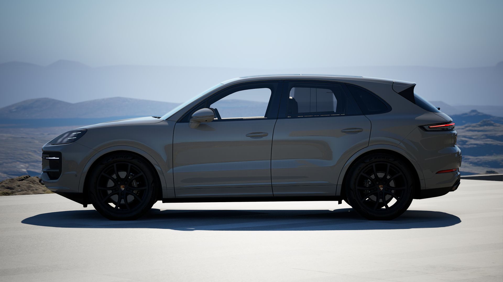 Cayenne side view