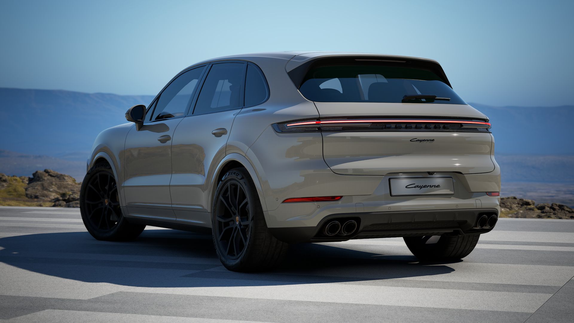 Cayenne back view