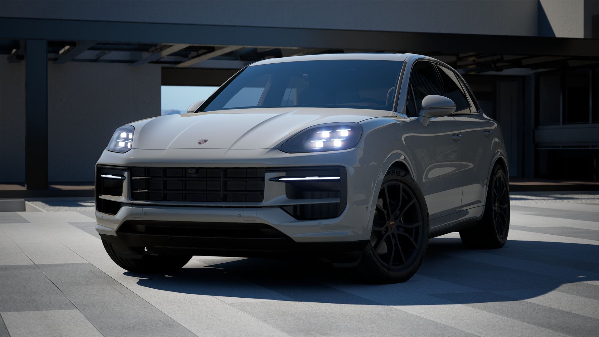 Cayenne front view