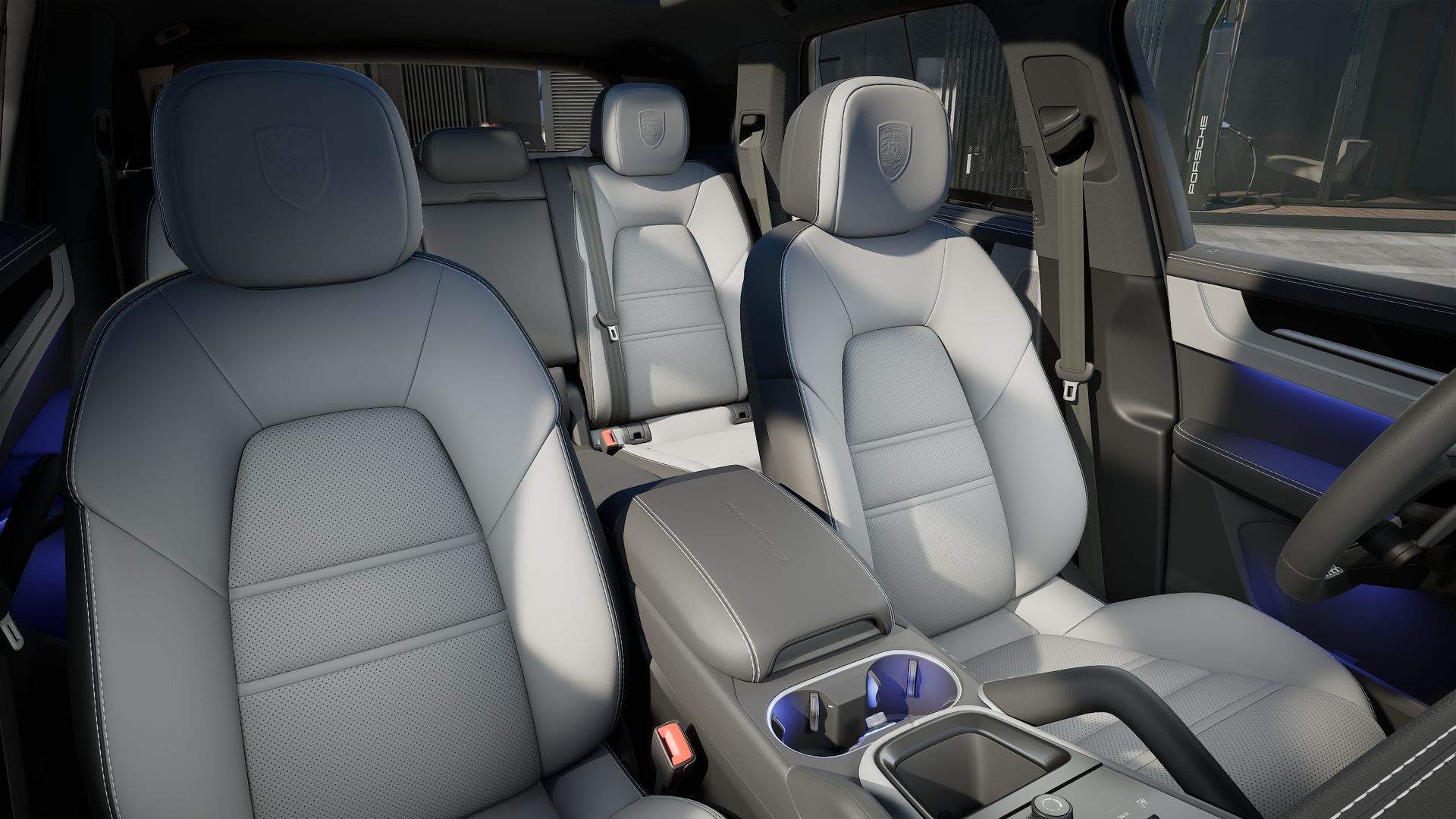 Cayenne E-Hybrid interior view