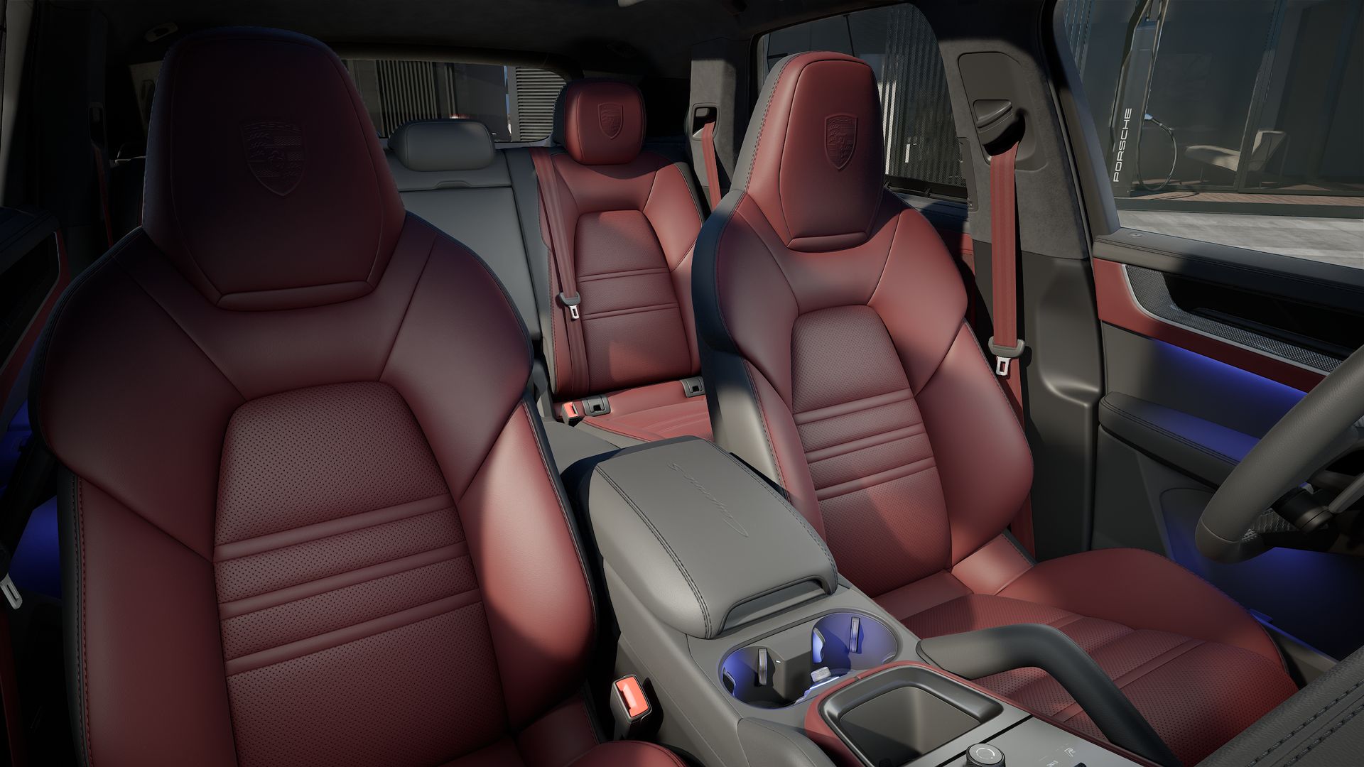 Cayenne S interior view