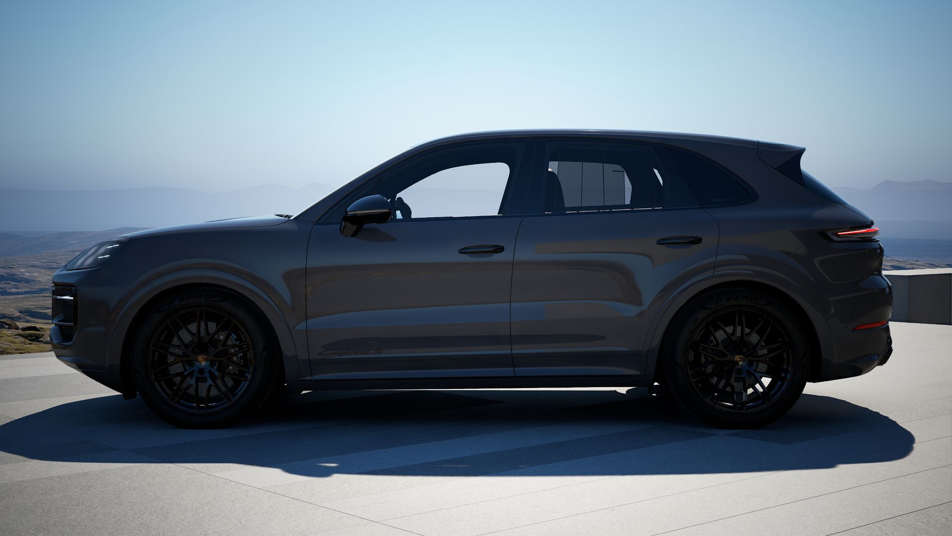 Cayenne S side view