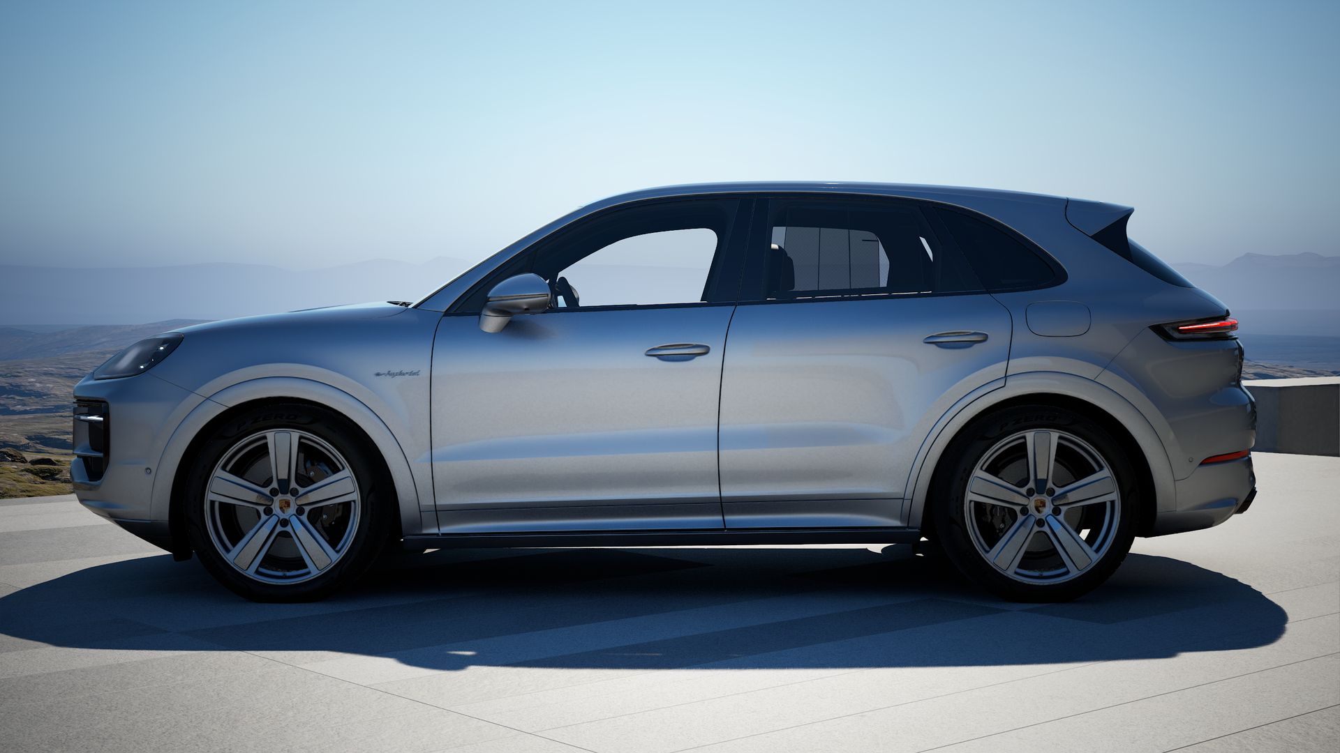 Cayenne S E-Hybrid side view