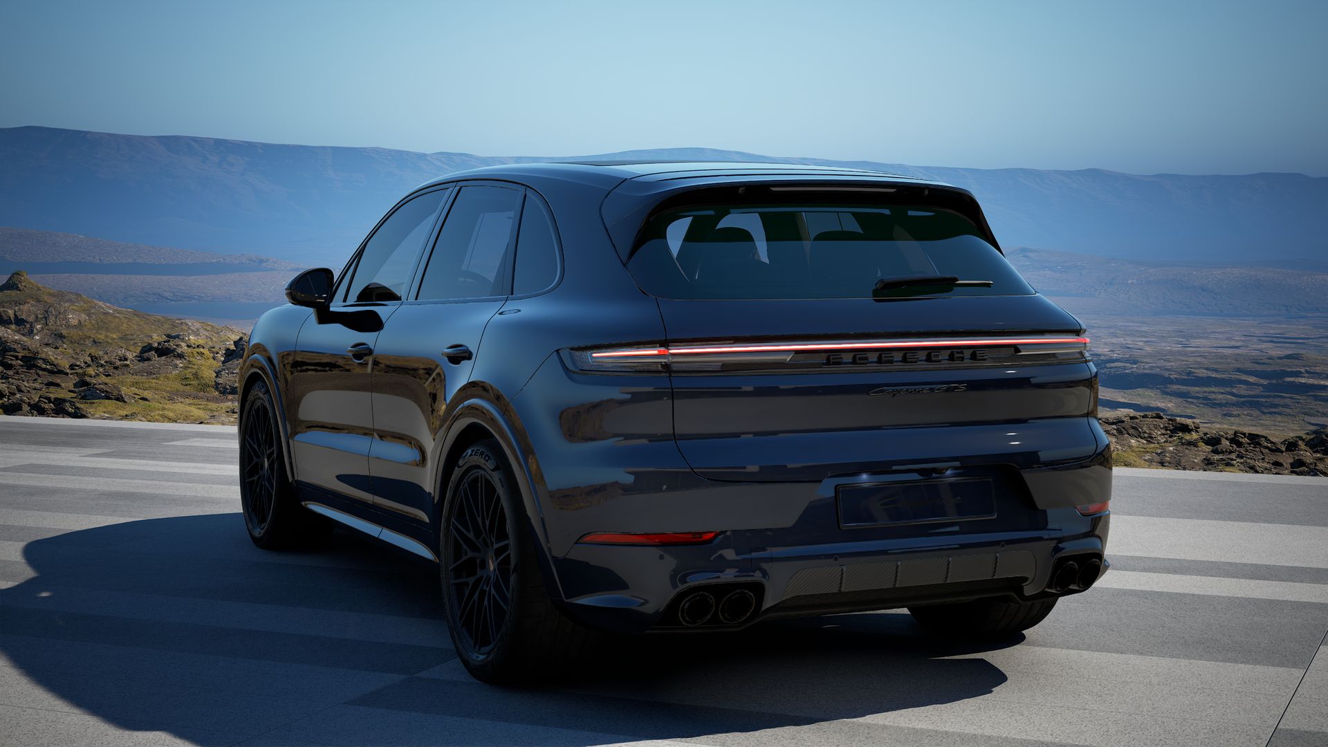 Cayenne GTS back view