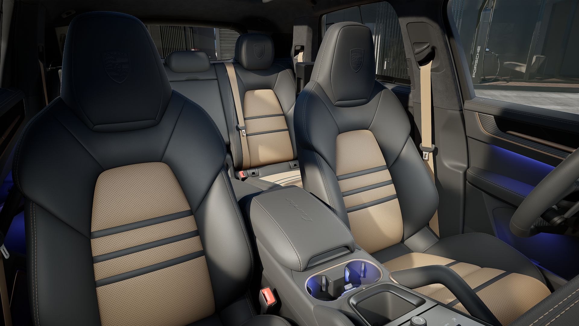 Cayenne Turbo E-Hybrid interior view