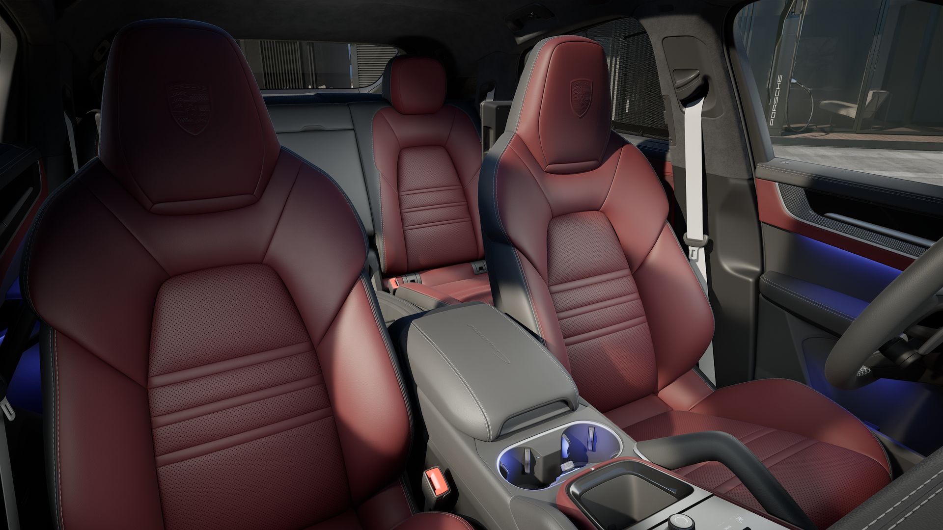 Cayenne Coupé interior view