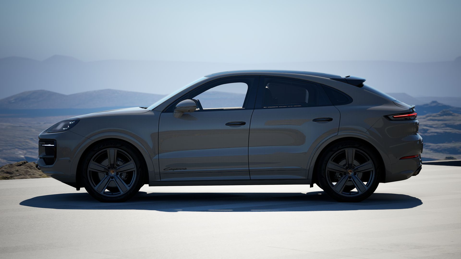 Cayenne Coupé side view