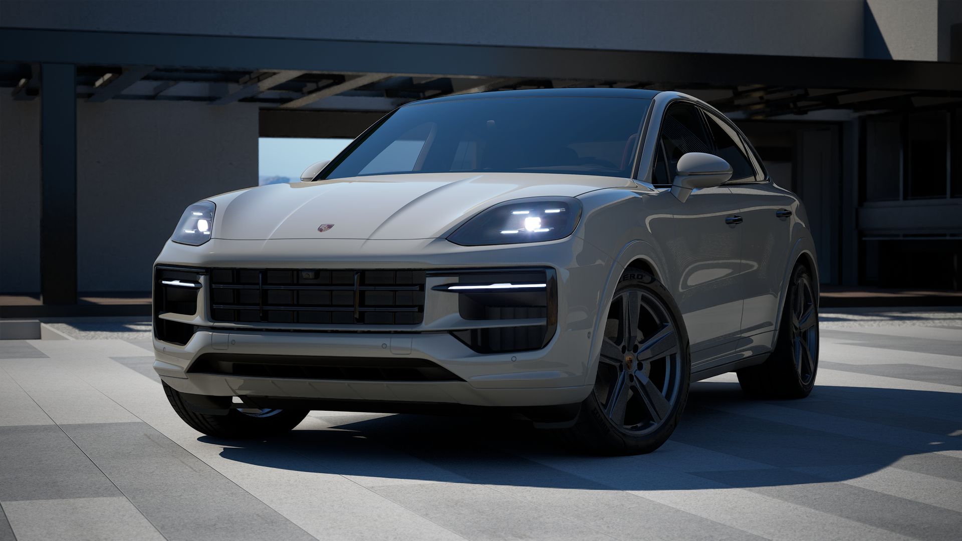 Cayenne Coupé front view