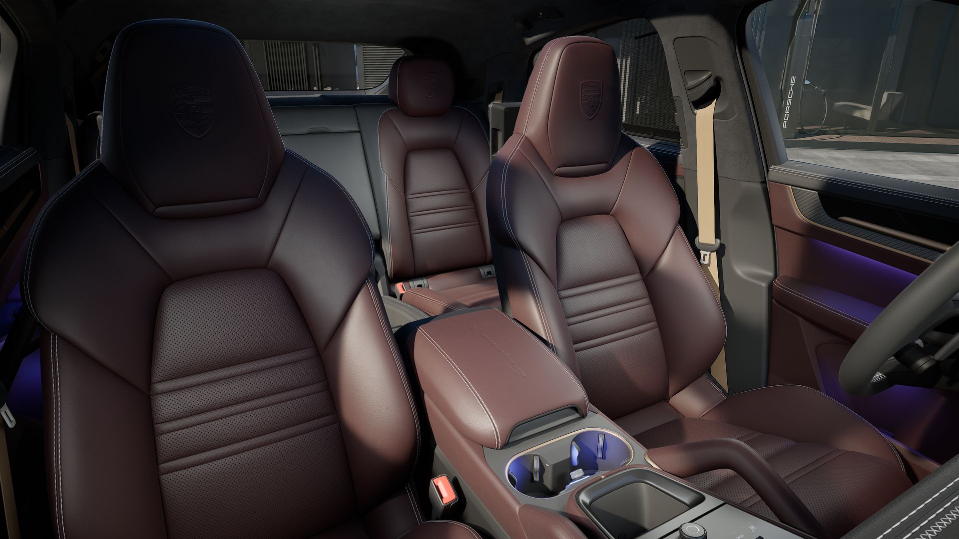 Cayenne S Coupé interior view