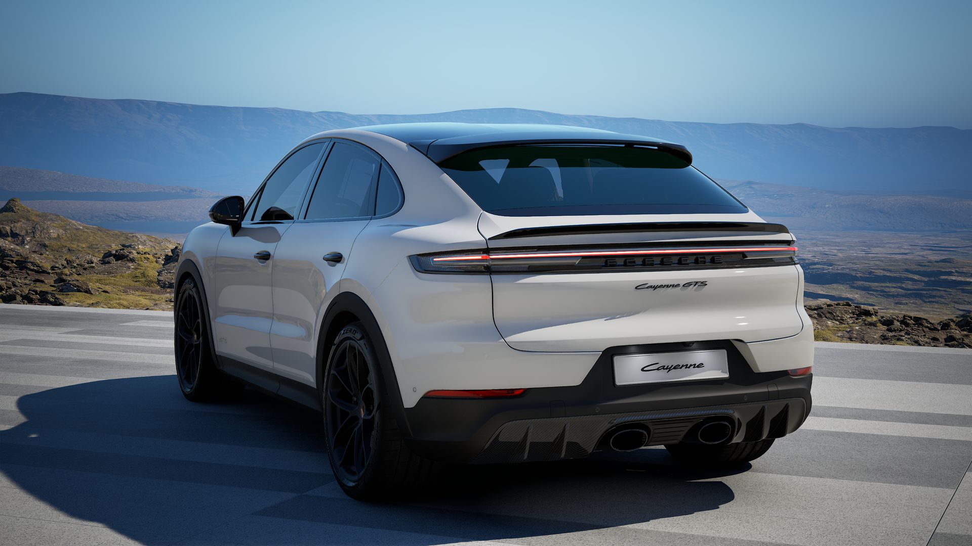 Cayenne GTS Coupé back view