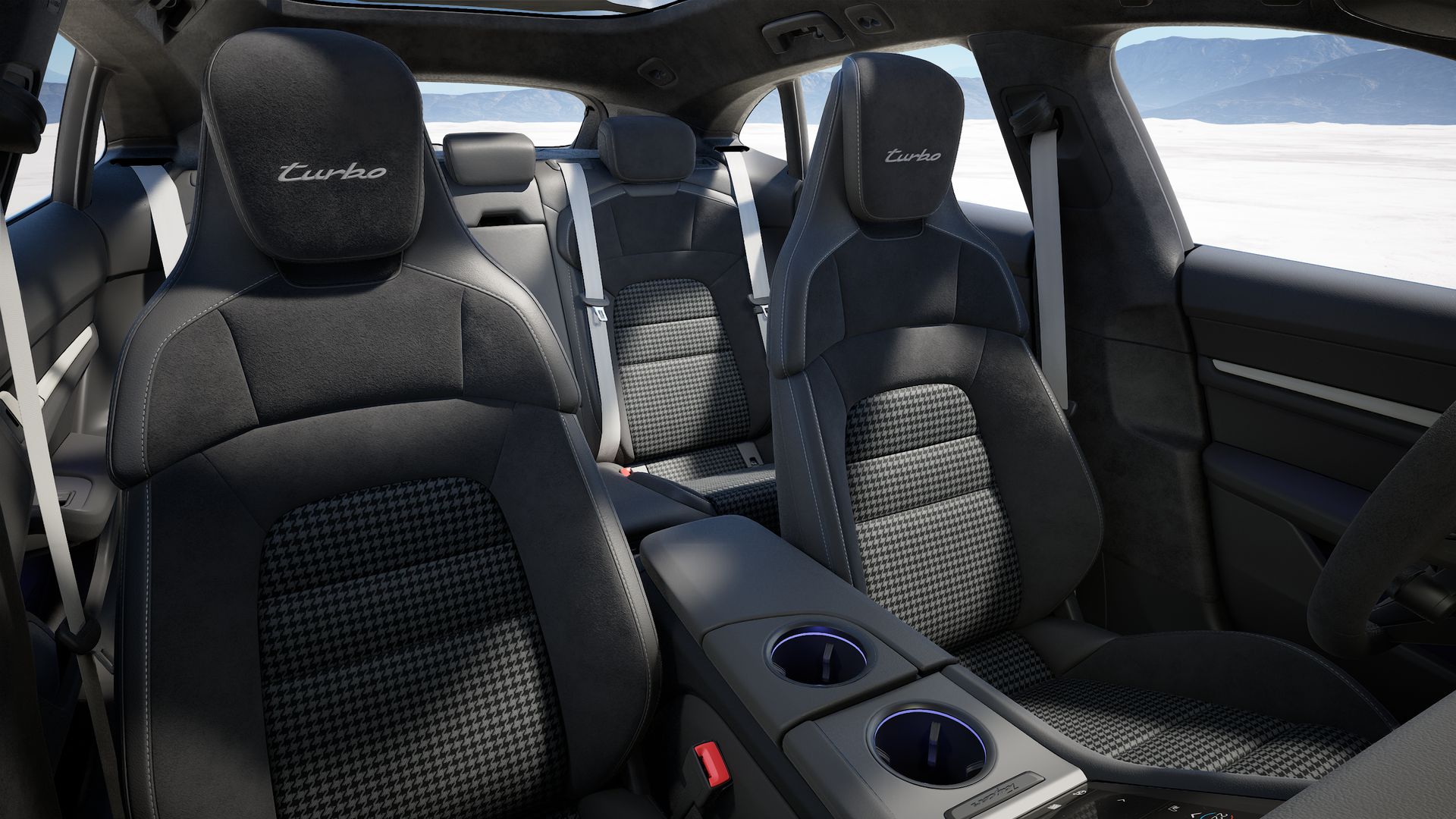 Taycan Turbo Cross Turismo interior view