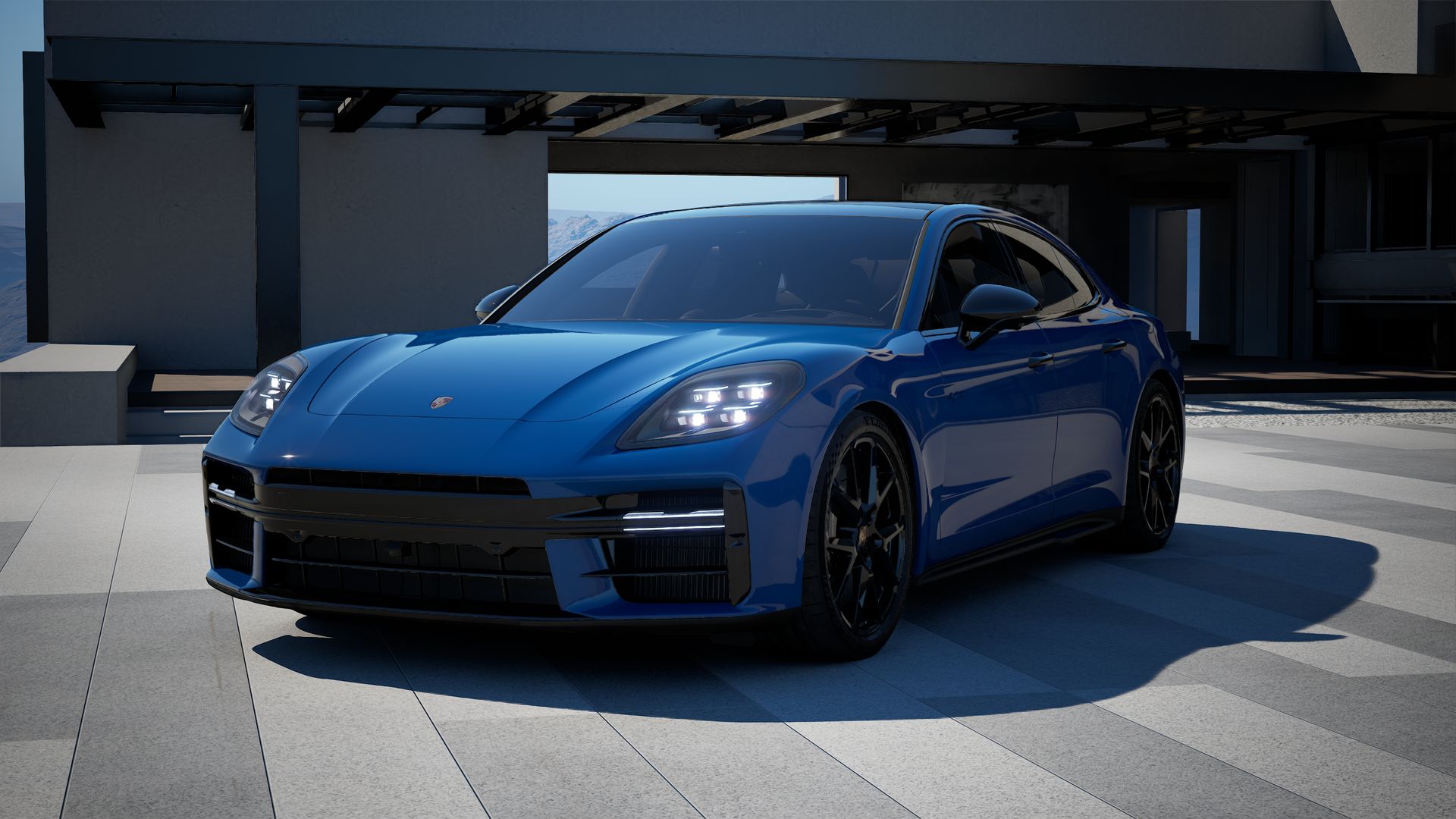 Panamera 4S E-Hybrid front view