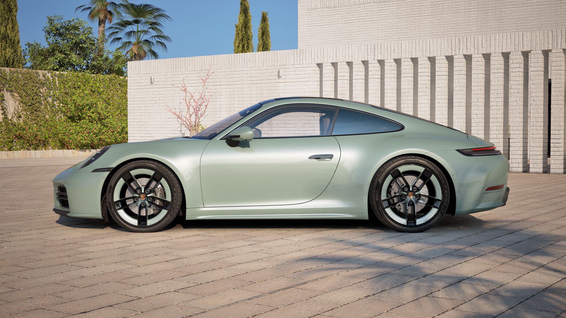 911 Carrera side view