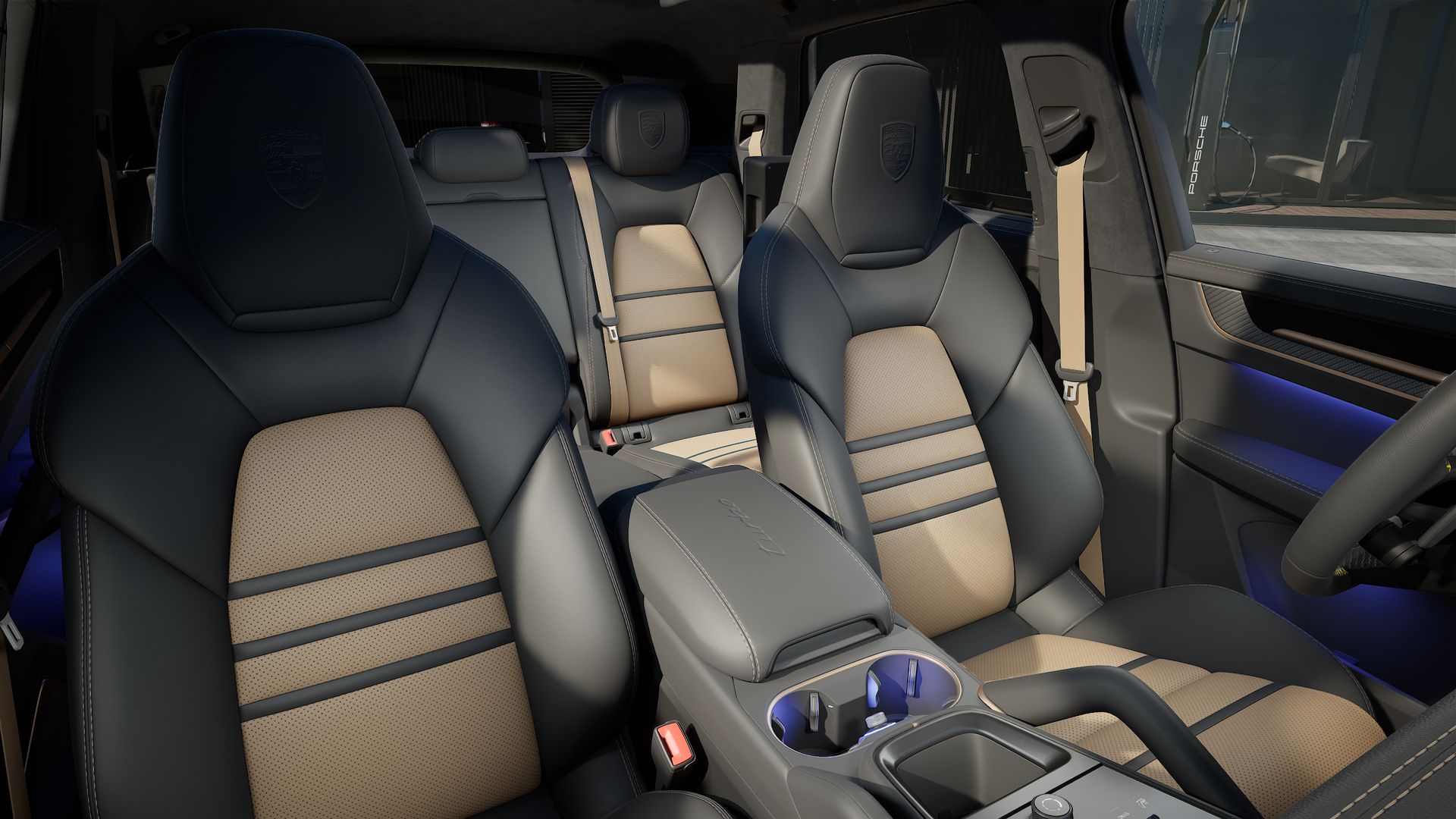 Cayenne Turbo E-Hybrid interior view