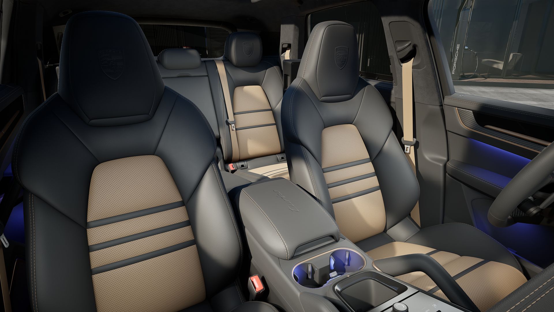 Cayenne Turbo E-Hybrid interior view
