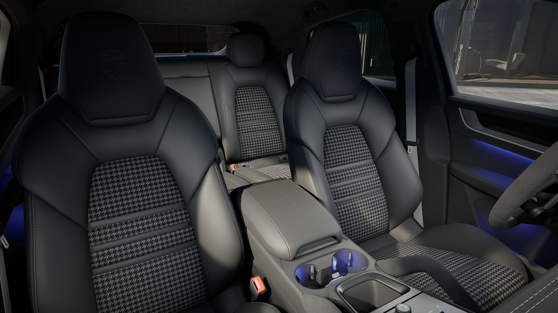 Cayenne E-Hybrid Coupé interior view
