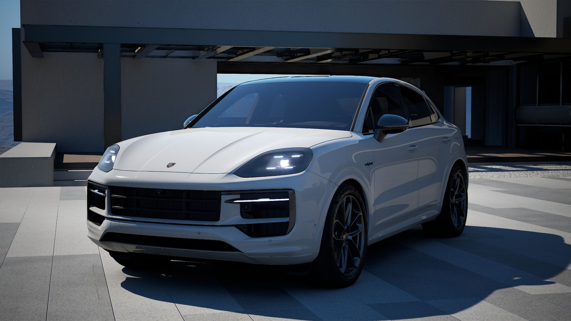 Cayenne E-Hybrid Coupé front view