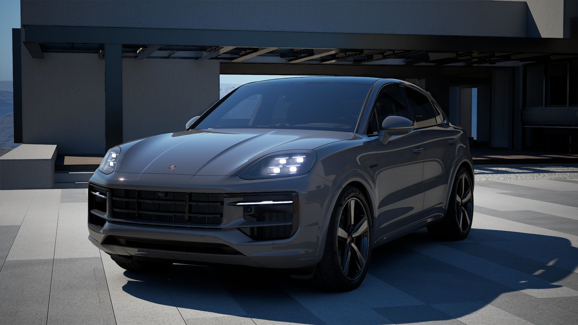 Cayenne S E-Hybrid Coupé front view