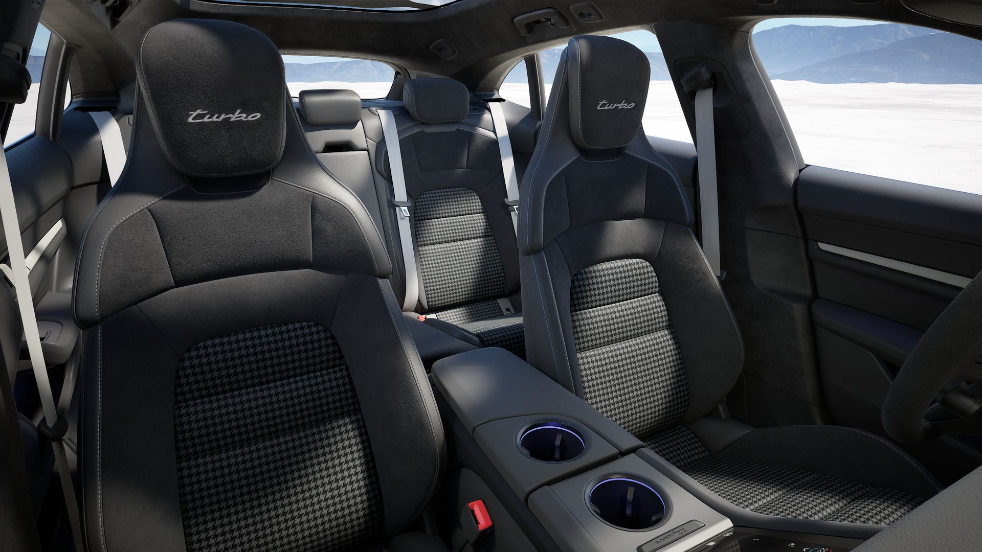 Taycan Turbo Cross Turismo interior view