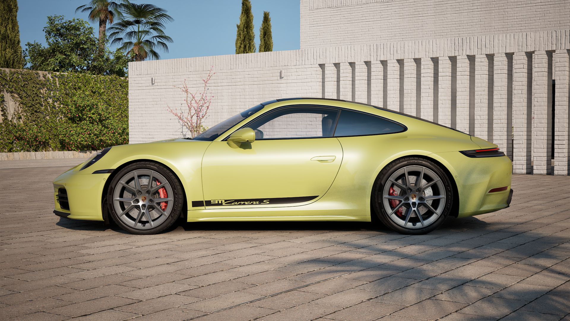 911 Carrera S vue latérale