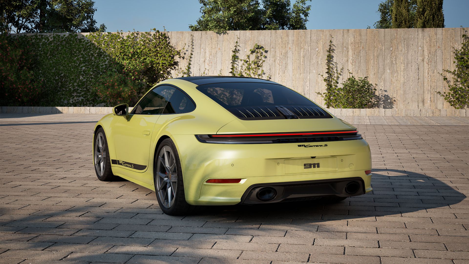 911 Carrera S vue arrière